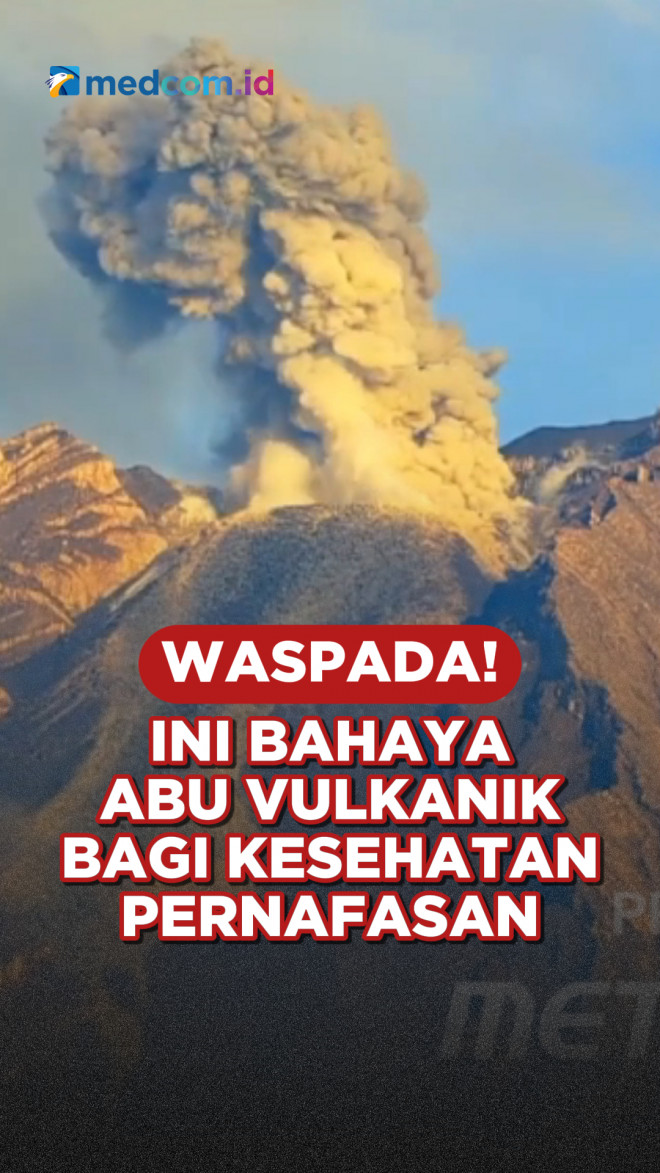Waspada! Ini Bahaya Abu Vulkanik Bagi Kesehatan Pernafasan
