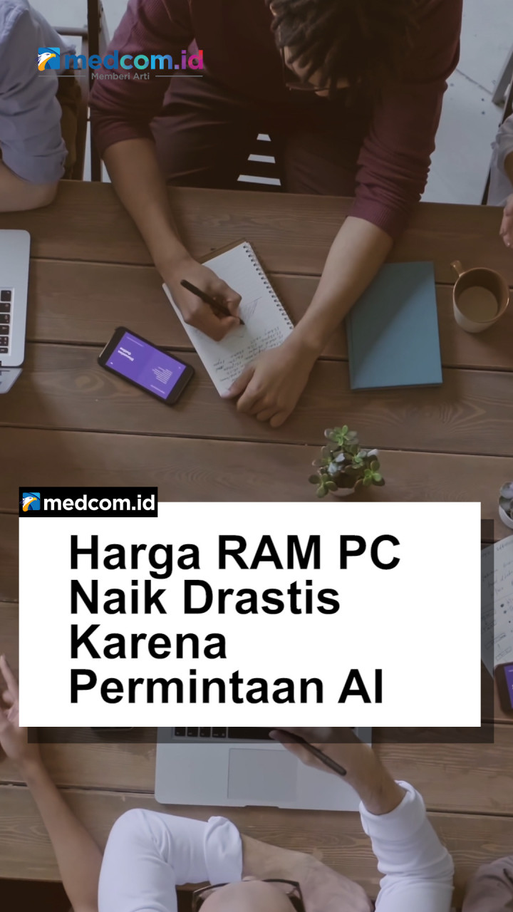 Harga RAM PC Naik Drastis Karena Permintaan AI