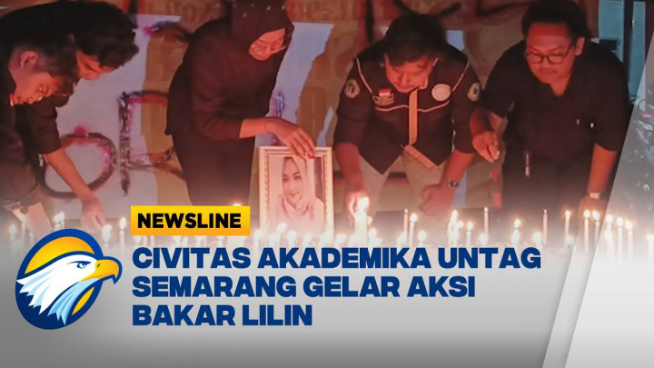 Aksi Solidaritas Atas Kematian Dosen Untag Levi