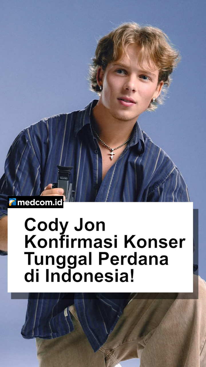 Cody Jon Konfirmasi Konser Tunggal Perdana di Indonesia!