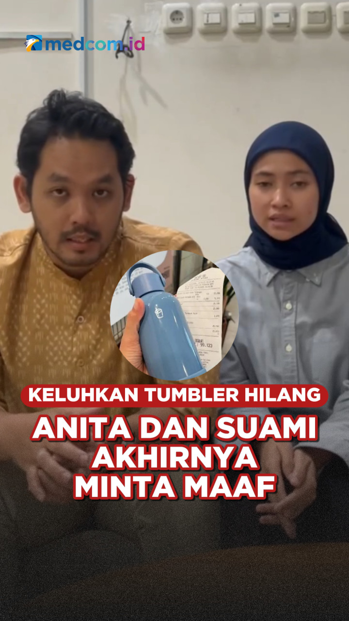Keluhkan Tumbler Hilang, Anita dan Suami Akhirnya Minta Maaf