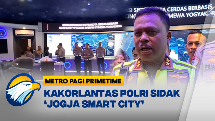 Kakorlantas Polri Sidak Jogja Smart City Guna Pastikan Keamanan Libur Nataru