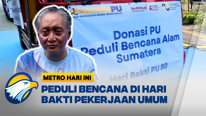 Kementerian PU Serahkan Bantuan untuk Korban Banjir dan Longsor