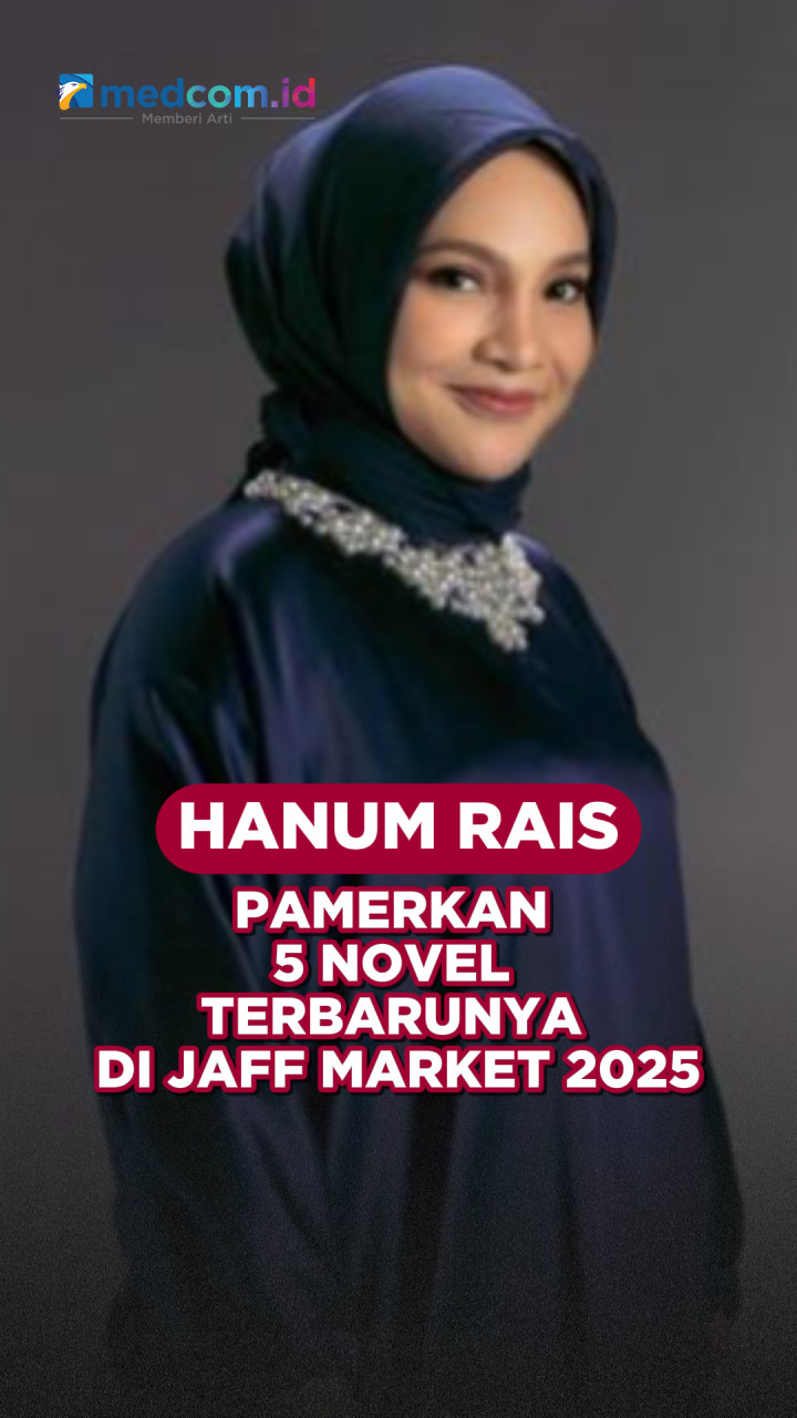 Hanum Rais Pamerkan 5 Novel Terbarunya di JAFF Market 2025