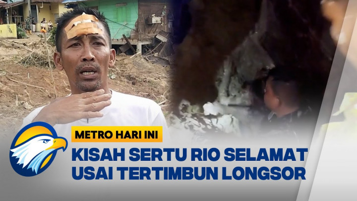 Sertu Rio Berhasil Diselamatkan Dari Bencana Longsor Tapanuli