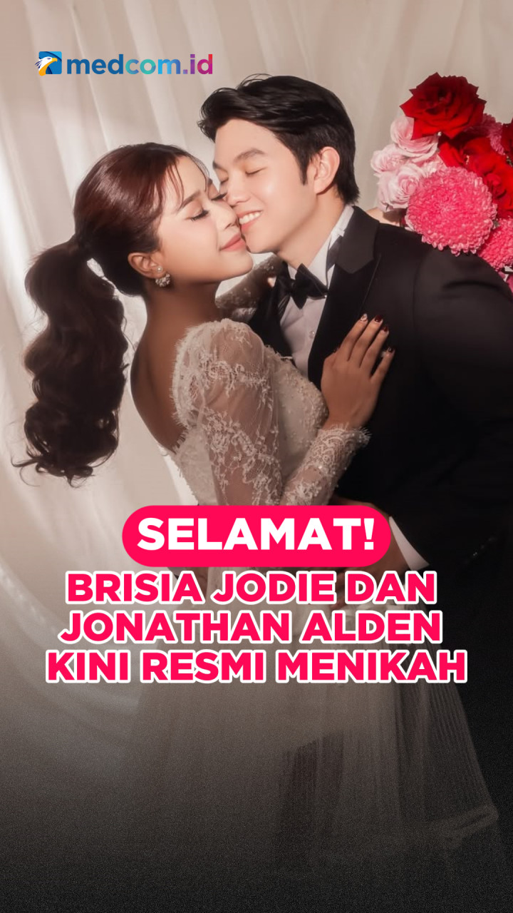 Selamat! Brisia Jodie dan Jonathan Alden Kini Resmi Menikah