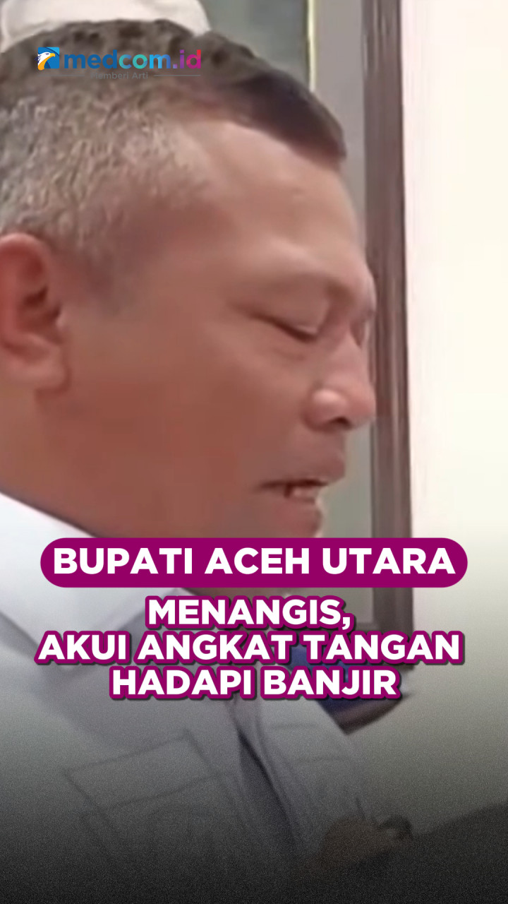 Bupati Aceh Utara Menangis, Akui Angkat Tangan Hadapi Banjir