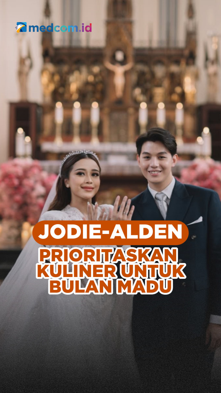 Jodie-Alden Prioritaskan Kuliner untuk Bulan Madu