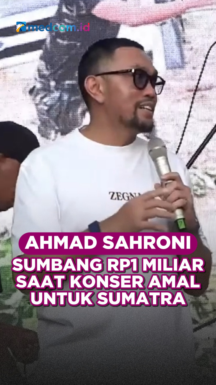 Ahmad Sahroni Sumbang Rp1 Miliar saat Konser Amal untuk Sumatra