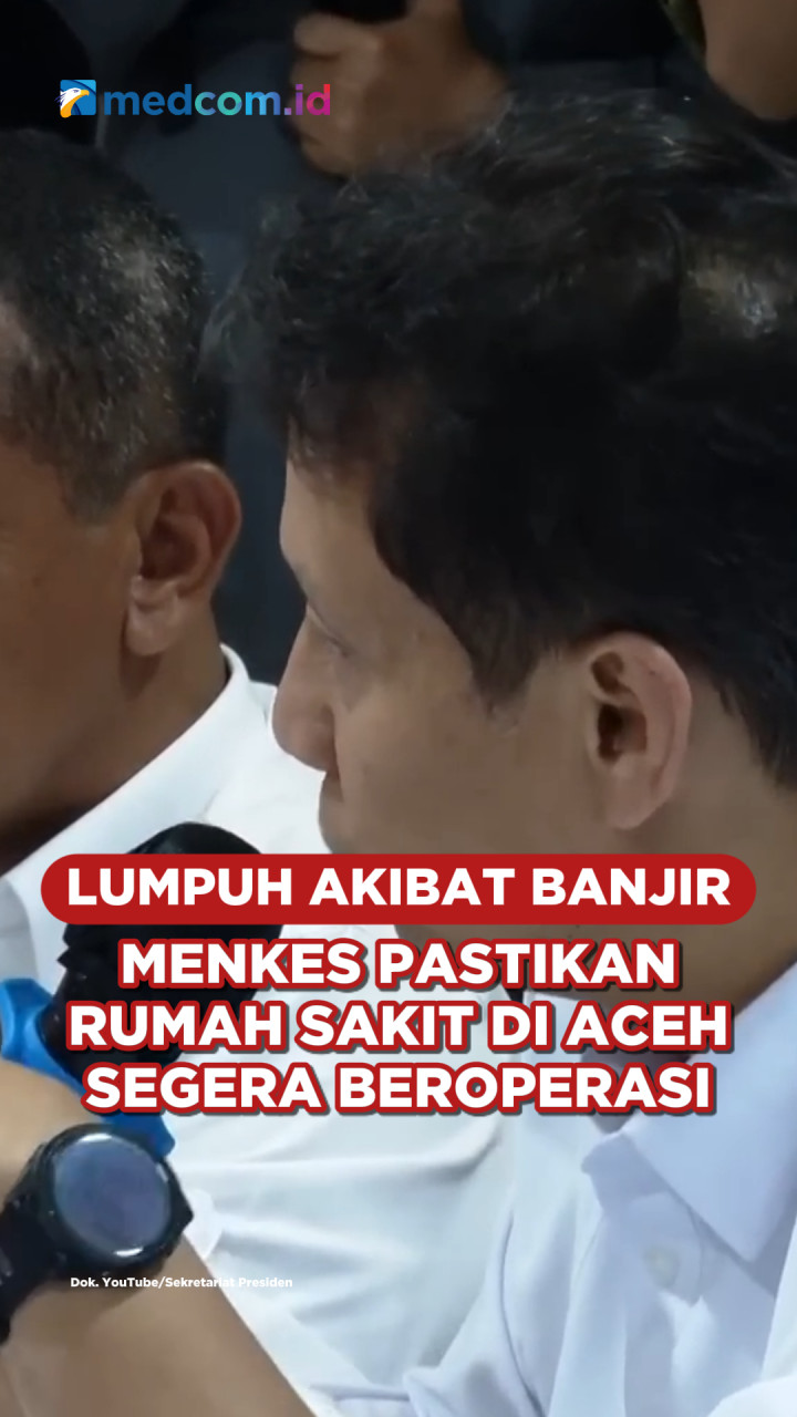 Lumpuh Akibat Banjir, Menkes Pastikan Rumah Sakit di Aceh Segera Beroperasi