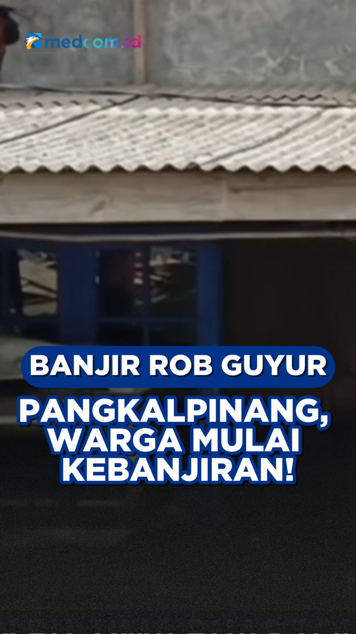 Banjir Rob Guyur Pangkalpinang, Warga Mulai Kebanjiran!