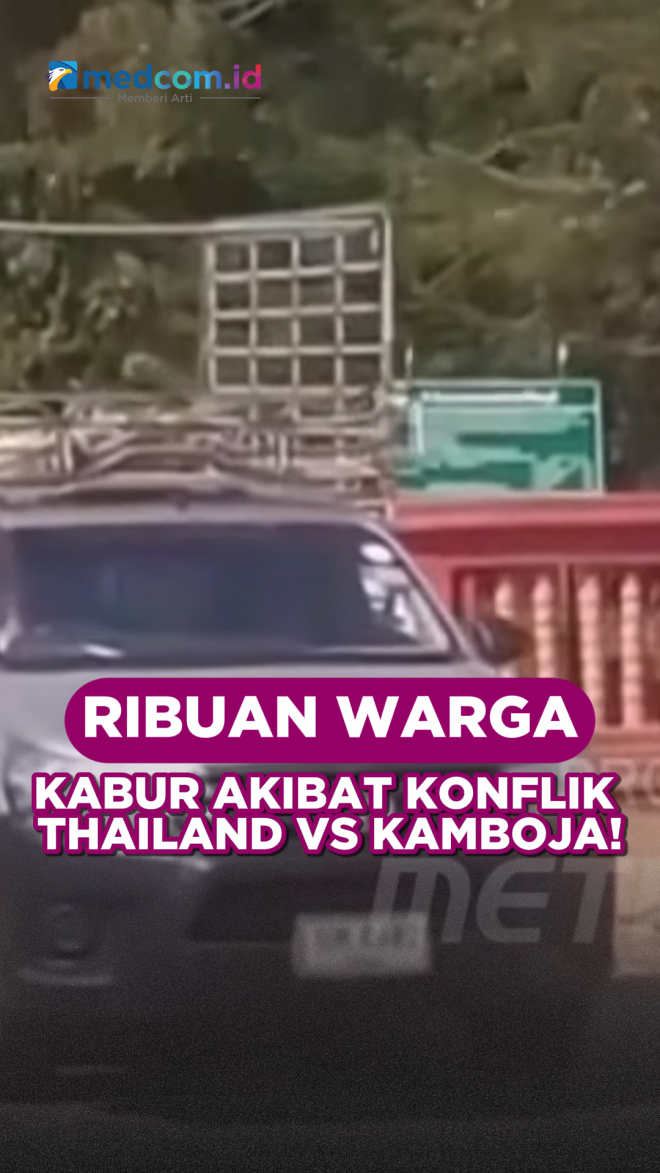 Ribuan Warga Kabur Akibat Konflik Thailand vs Kamboja!