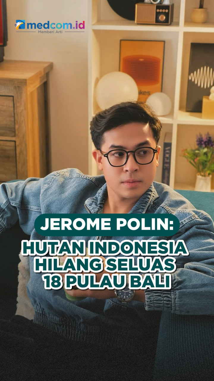 Jerome Polin: Hutan Indonesia Hilang Seluas 18 Pulau Bali