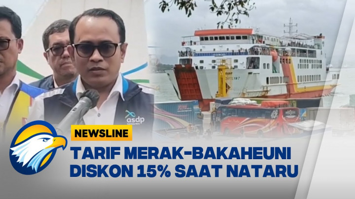 Jelang Nataru, Tarif Kapal Merak-Bakauheni Diskon 15%
