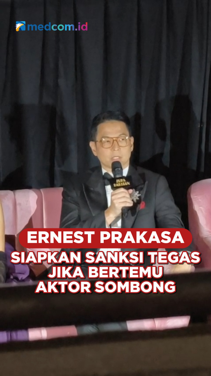Ernest Prakasa Siap Sanksi Keras Aktor yang Sombong
