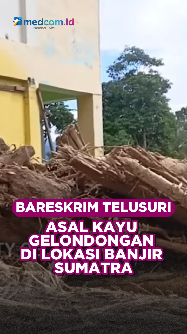 Bareskrim Telusuri Asal Kayu Gelondongan di Lokasi Banjir Sumatra