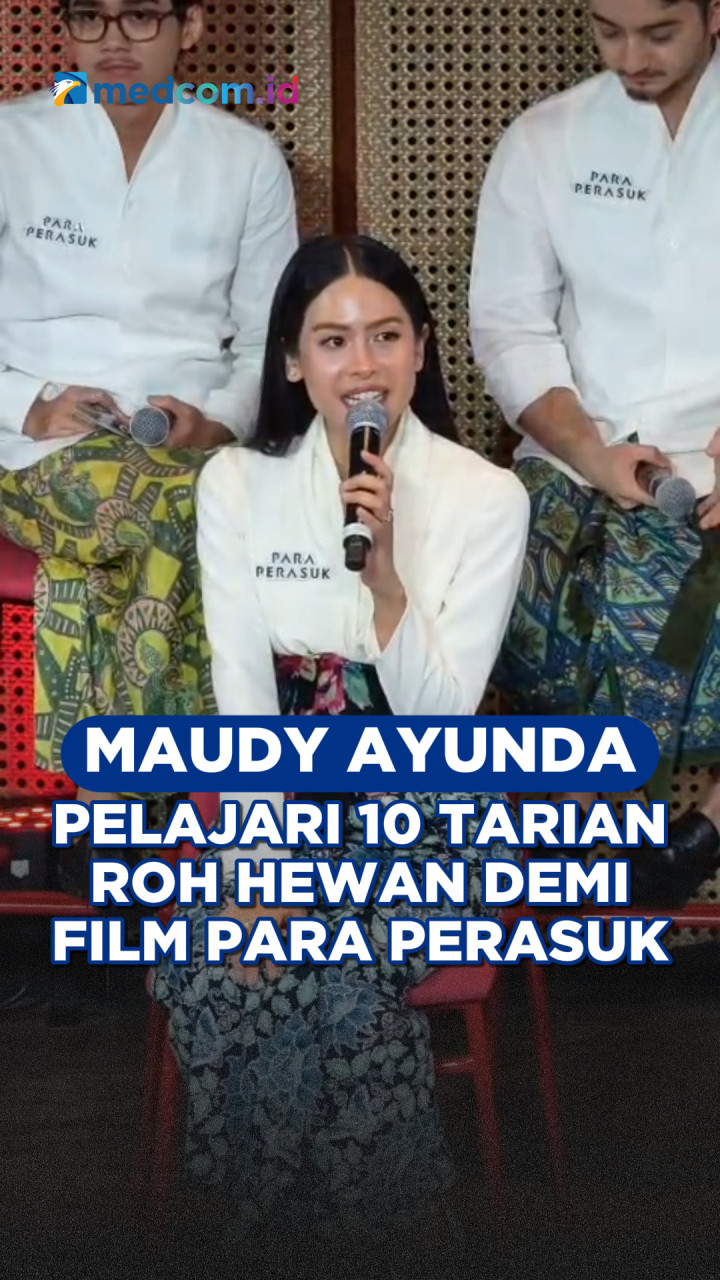 Maudy Ayunda Pelajari 10 Tarian Roh Hewan demi Film Para Perasuk