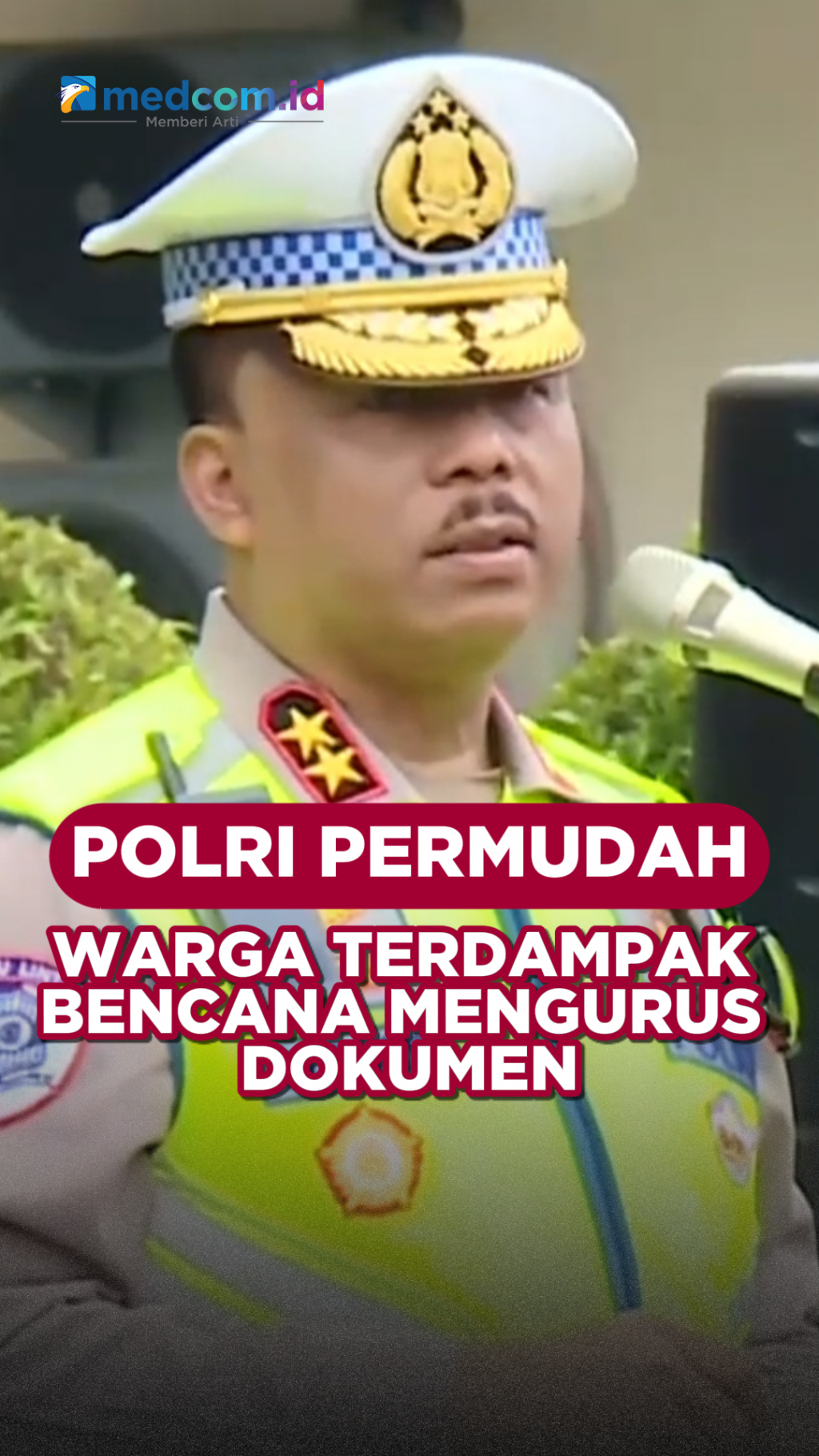 Polri Permudah Warga Terdampak Bencana Mengurus Dokumen