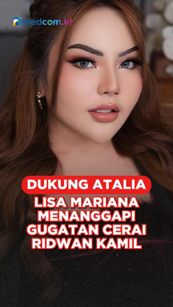 Dukung Atalia, Lisa Mariana Menanggapi Gugatan Cerai Ridwan Kamil