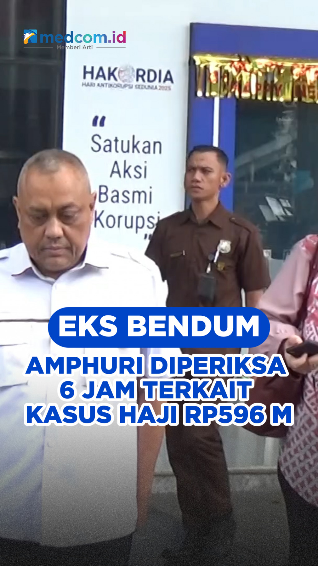 Eks Bendum Amphuri Diperiksa 6 Jam Terkait Kasus Haji Rp596 M