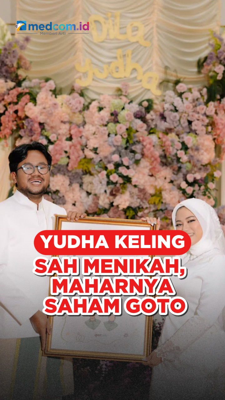 Yudha Keling Sah Menikah, Maharnya Saham GOTO