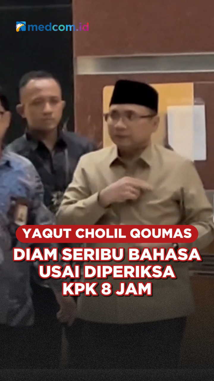 Yaqut Diam Seribu Bahasa Usai Diperiksa KPK 8 Jam
