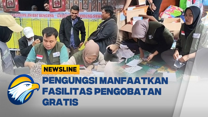 Masyarakat Pengungsi Banjir Bandang Dapatkan Layanan Kesehatan Gratis di Posko