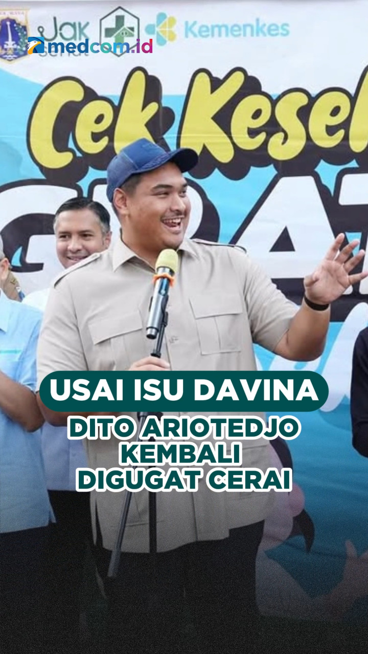 Usai Isu Davina, Dito Ariotedjo Kembali Digugat Cerai