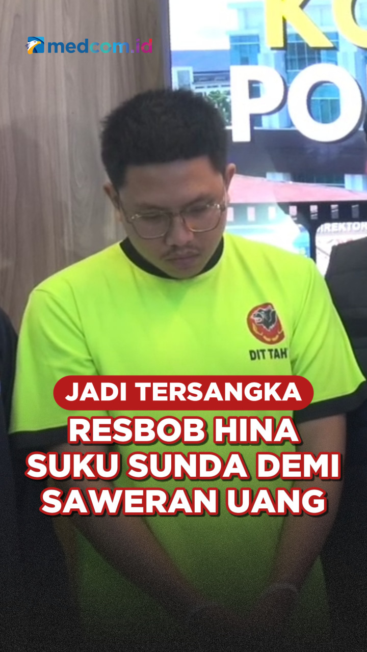Jadi Tersangka, Resbob Hina Suku Sunda Demi Saweran Uang