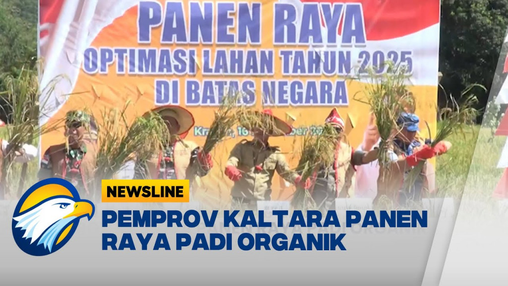 Gelar Panen Raya, Gubernur Kaltara Dukung Ketahanan Pangan Nasional