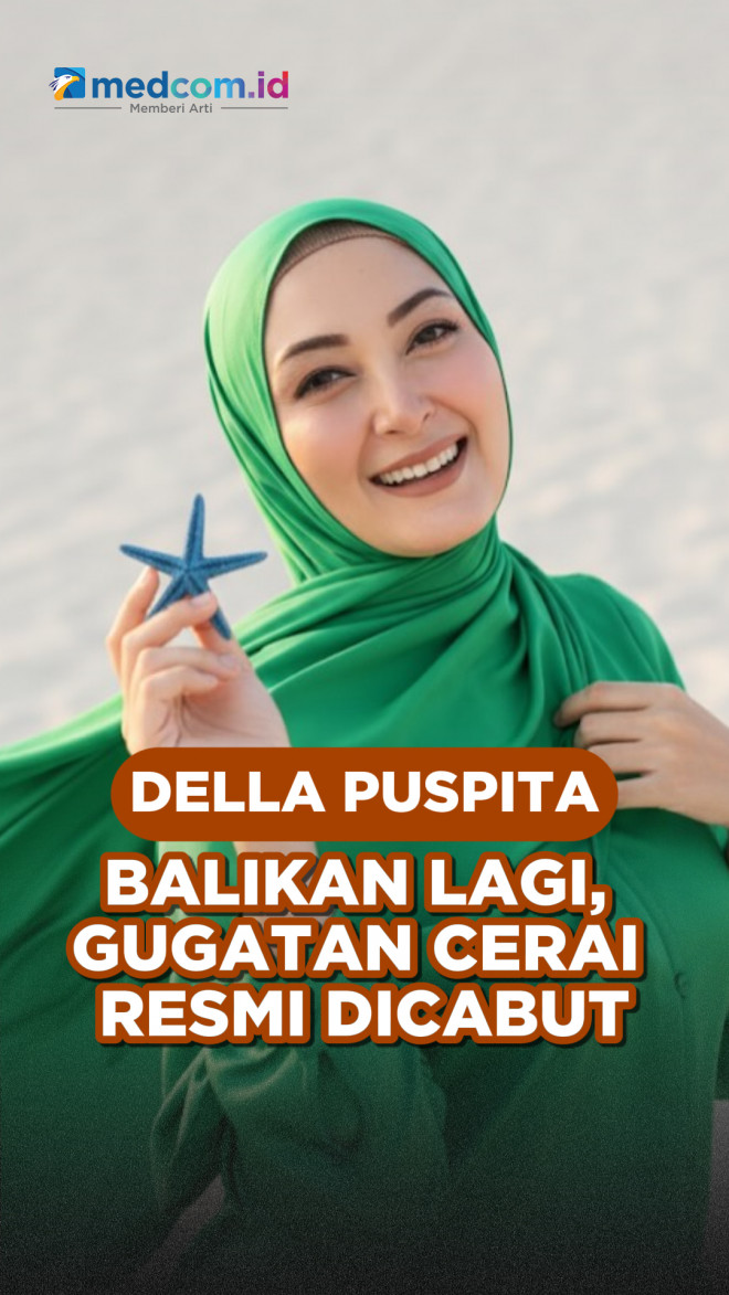 Della Puspita Balikan Lagi, Gugatan Cerai Resmi Dicabut