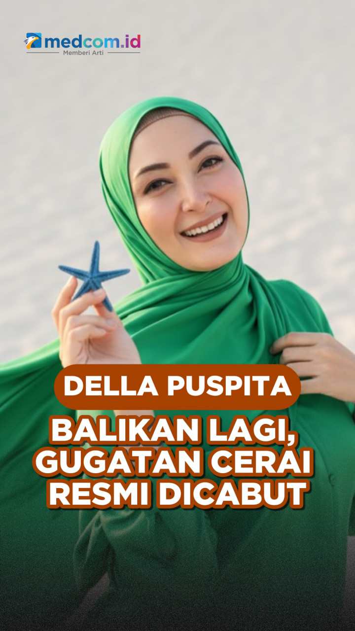 Della Puspita Balikan Lagi, Gugatan Cerai Resmi Dicabut