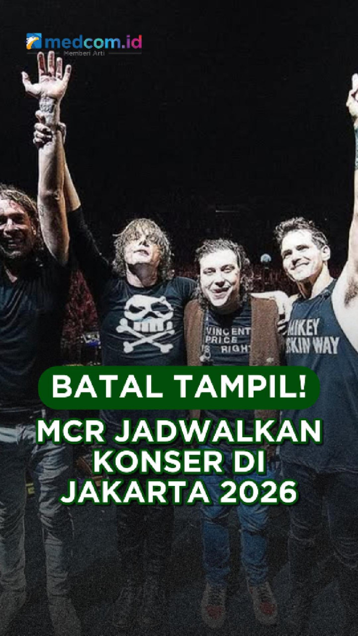 Batal Tampil! MCR Jadwalkan Konser di Jakarta 2026