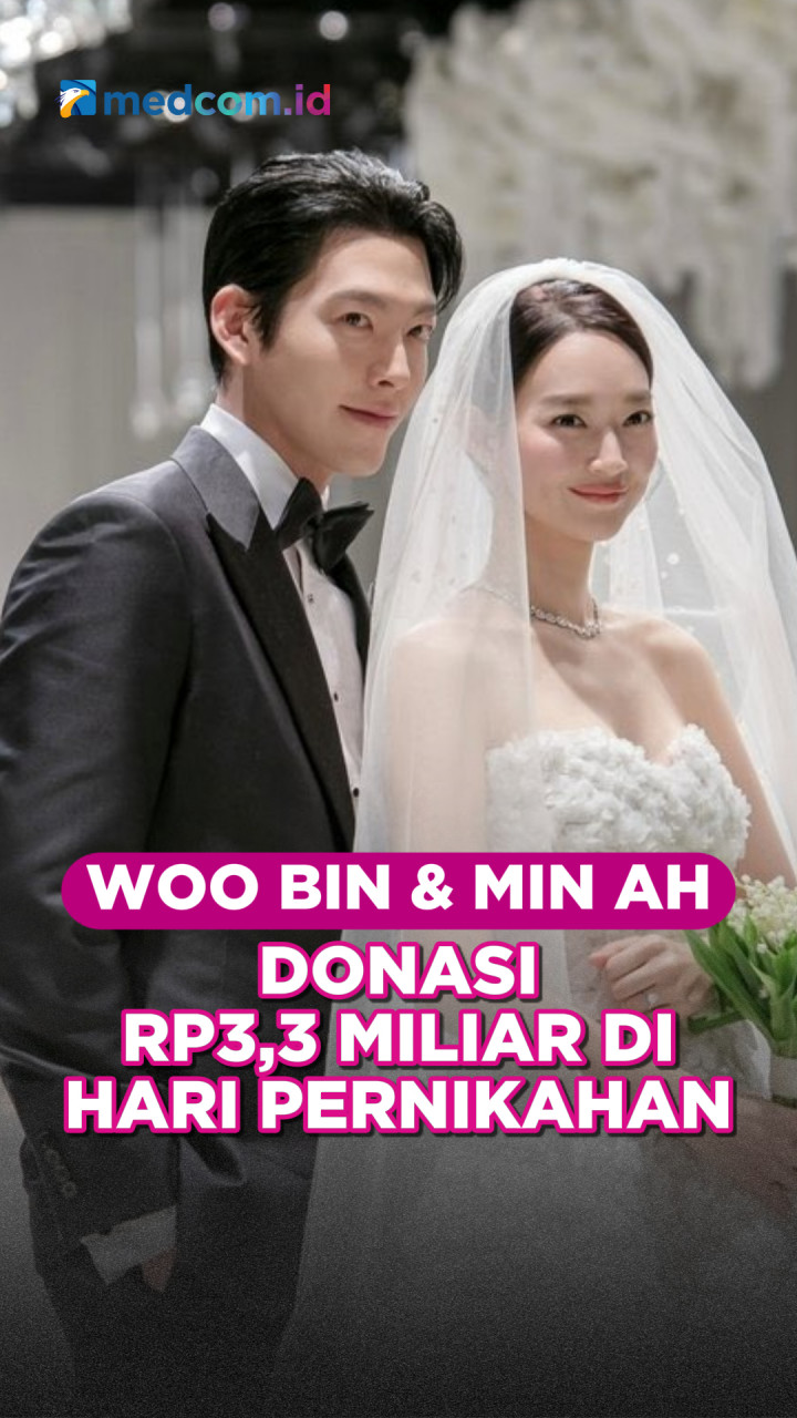 Kim Woo Bin dan Shin Min Ah Donasi Rp3,3 Miliar di Hari Pernikahan