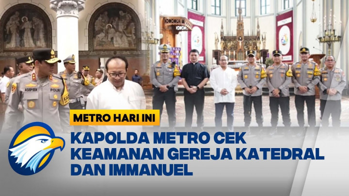 Jelang Nataru! Kapolda Metro Jaya Turun Cek Keamanan Gereja