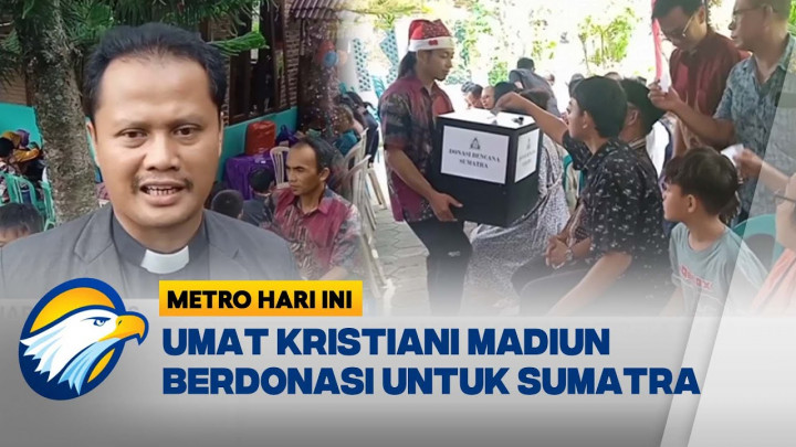 Umat Kristiani di Madiun Galang Donasi untuk Aceh & Sumatera