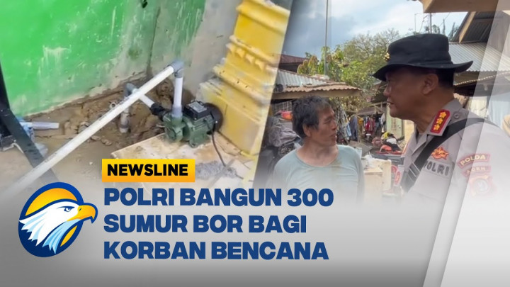 Air Bersih untuk Korban Banjir, Polri Bangun Ratusan Sumur Bor di Aceh Tamiang