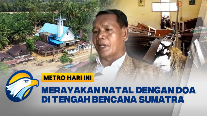 Natal Penuh Doa di Tengah Duka Bencana Sumatra
