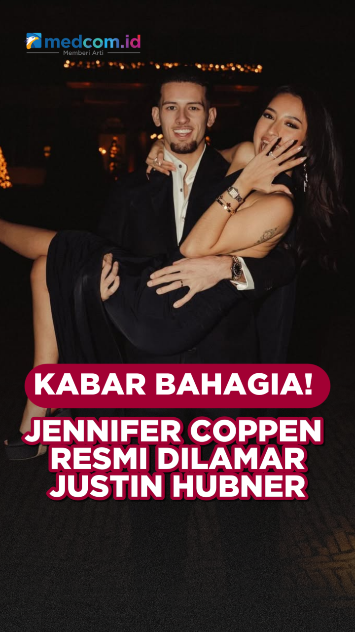 Kabar Bahagia! Jennifer Coppen Resmi Dilamar Justin Hubner
