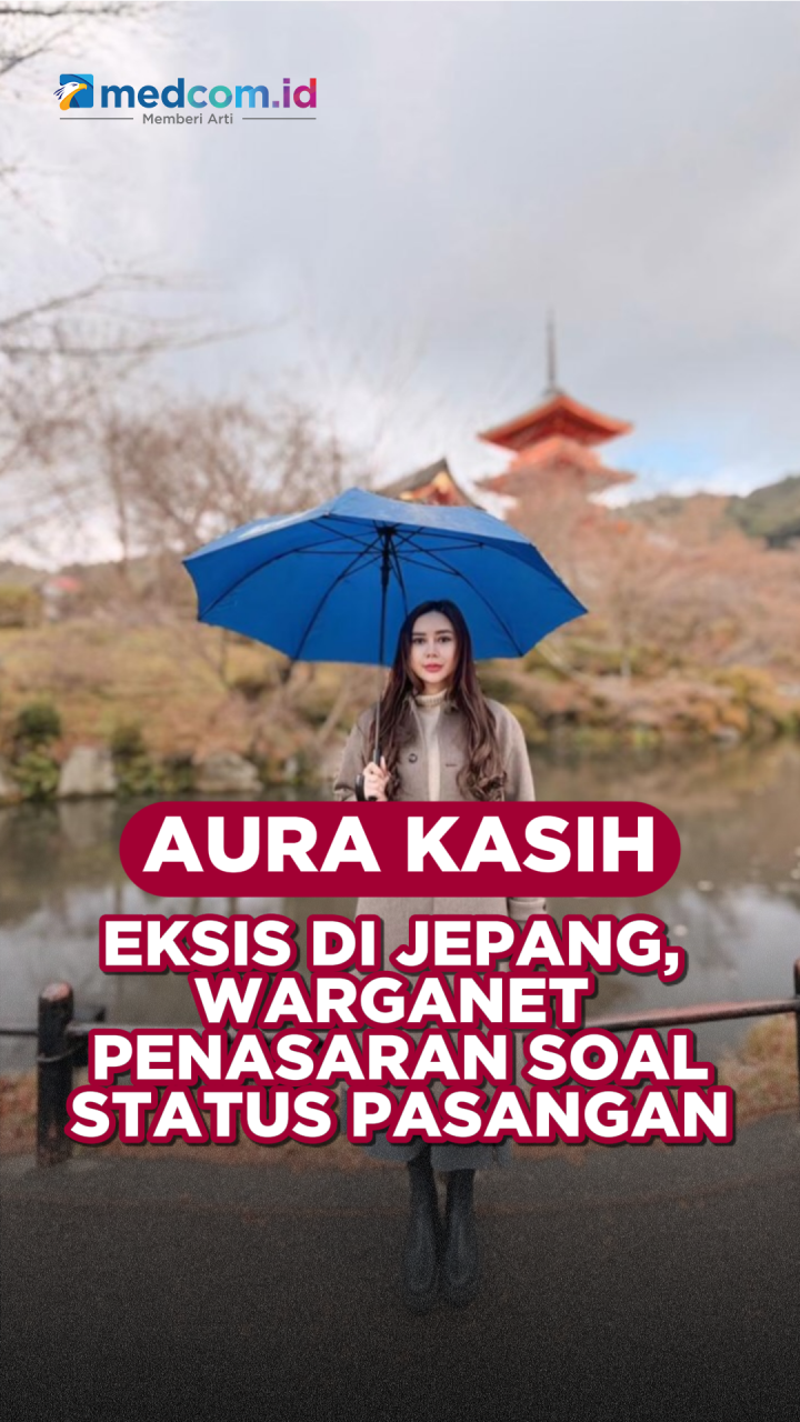 Aura Kasih Eksis di Jepang, Warganet Penasaran soal Status Pasangan