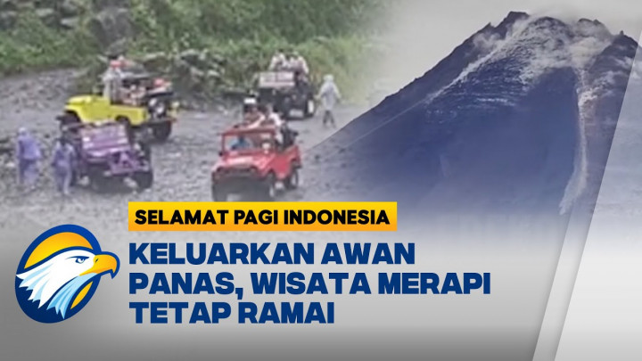 Di Tengah Aktivitas Merapi, Wisata Lereng Gunung Merapi Tetap Diminati Pelancong