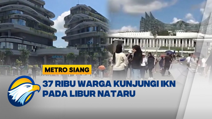 Libur Nataru, 37 Ribu Pengunjung Padati IKN