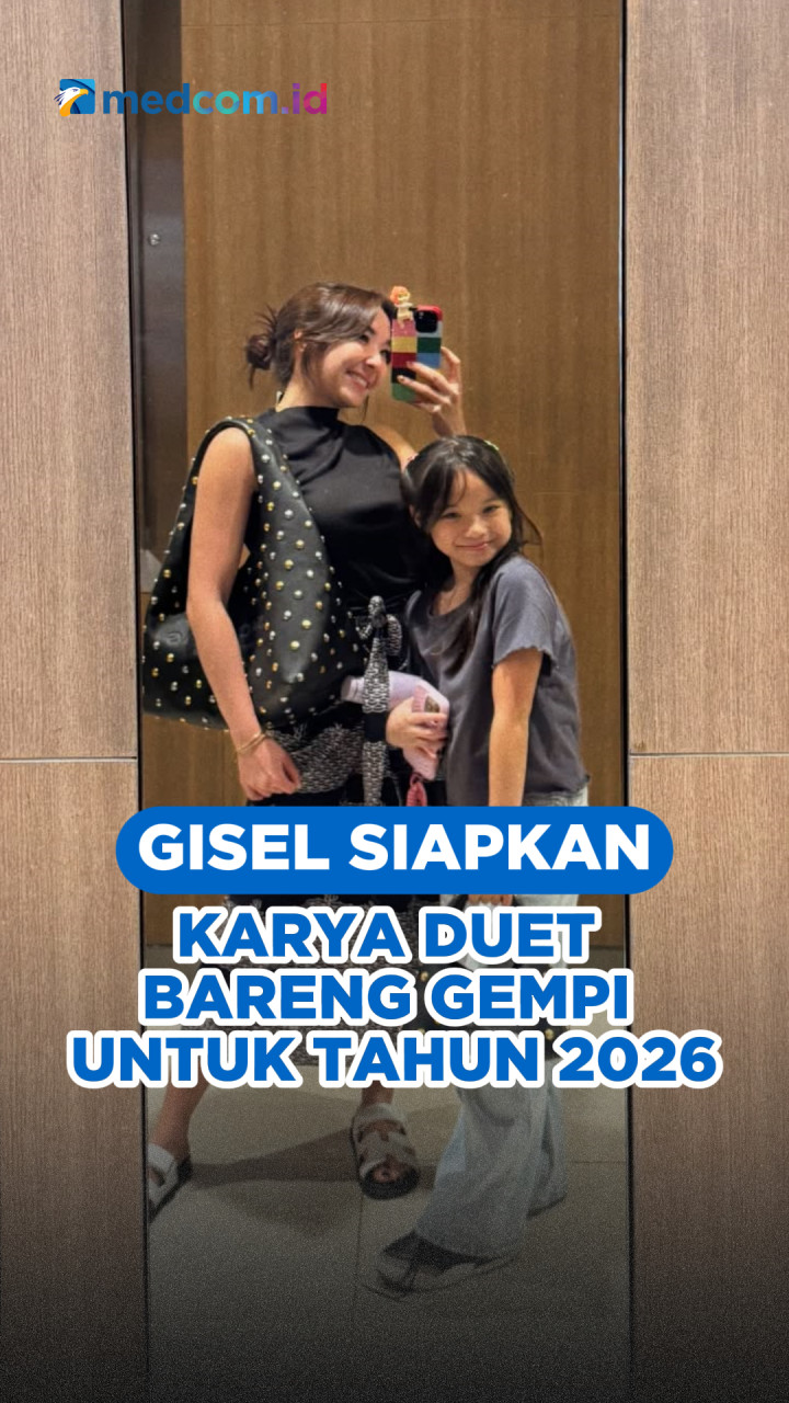 Gisel Siapkan Karya Duet Bareng Gempi untuk Tahun 2026