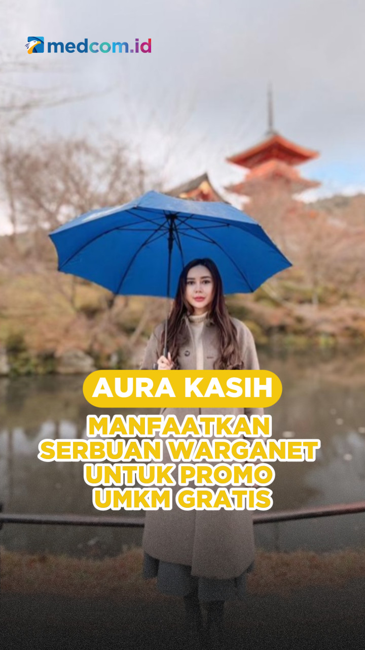 Aura Kasih Manfaatkan Serbuan Warganet untuk Promo UMKM Gratis
