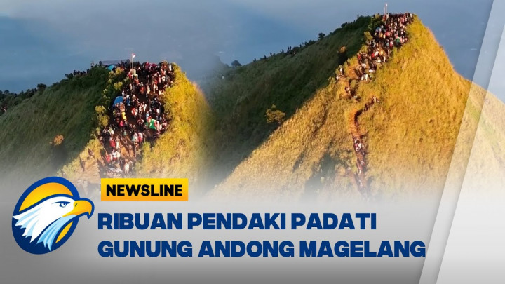 Libur Natal dan Tahun Baru, Gunung Andong Ramai Pendaki