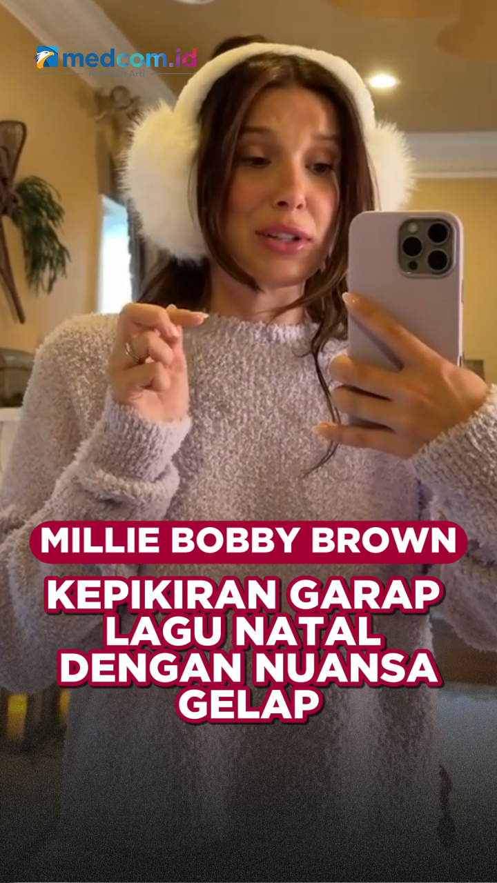 Millie Bobby Brown Kepikiran Garap Lagu Natal dengan Nuansa Gelap