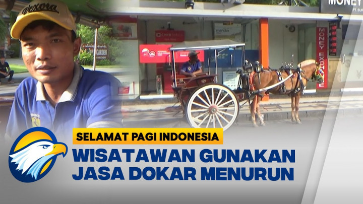 Libur Nataru, Dokar di Pantai Kuta Malah Sepi Penumpang