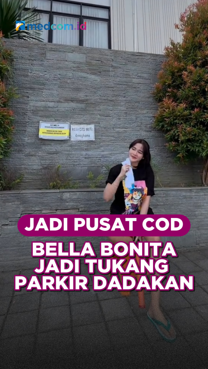 Rumahnya Jadi Tempat COD, Bella Bonita Jadi Tukang Parkir Dadakan