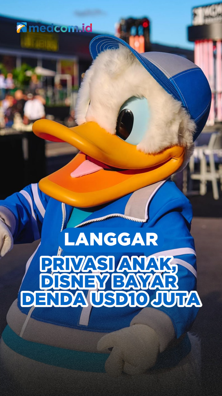 Langgar Privasi Anak, Disney Bayar Denda USD10 Juta