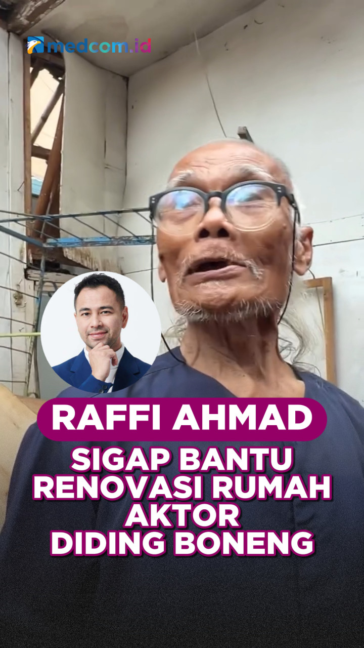 Raffi Ahmad Sigap Bantu Renovasi Rumah Aktor Diding Boneng